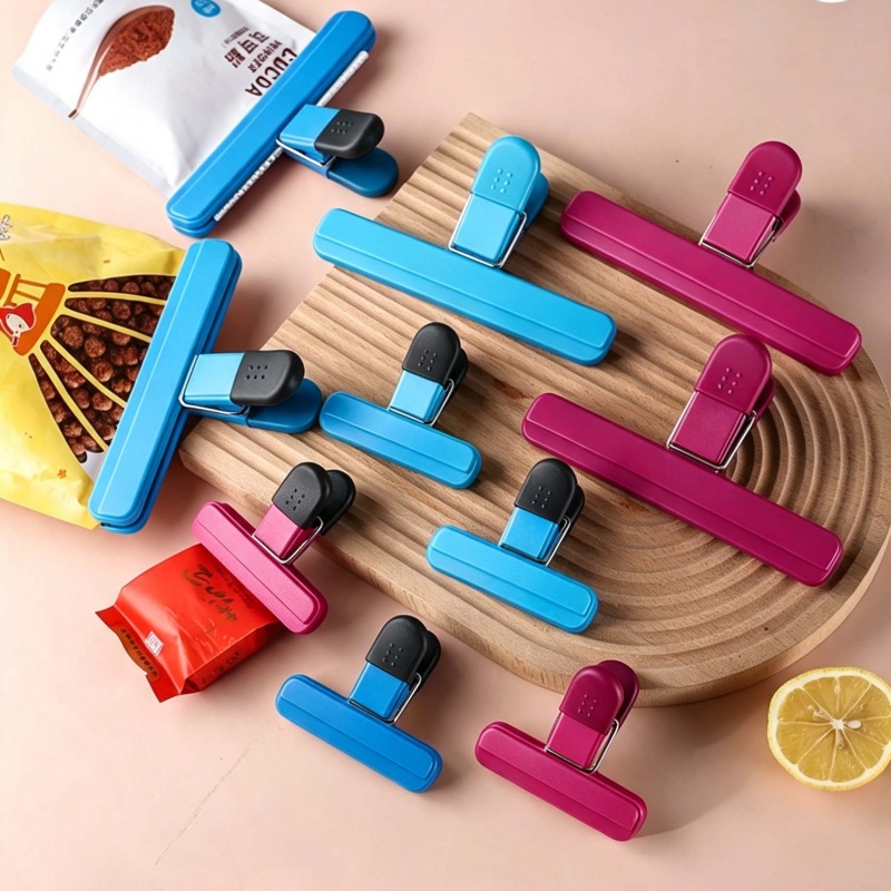 Kitchen Appliances On Sale - 4 szt. Przenośne plastikowe klipsy do