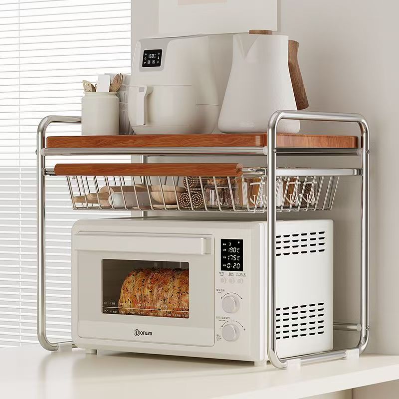 Stojak na mikrofalówkę w stylu – Kitchen Appliances Essentials recenzja i cena